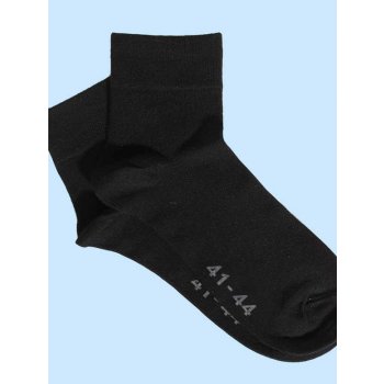 Dámské ponožky bamboo 82004P krátké černé - Gina