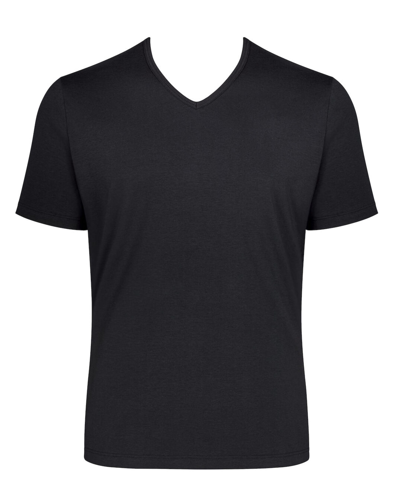 Pánské triko Sloggi Men Go Shirt V-Neck Regular Fit černé