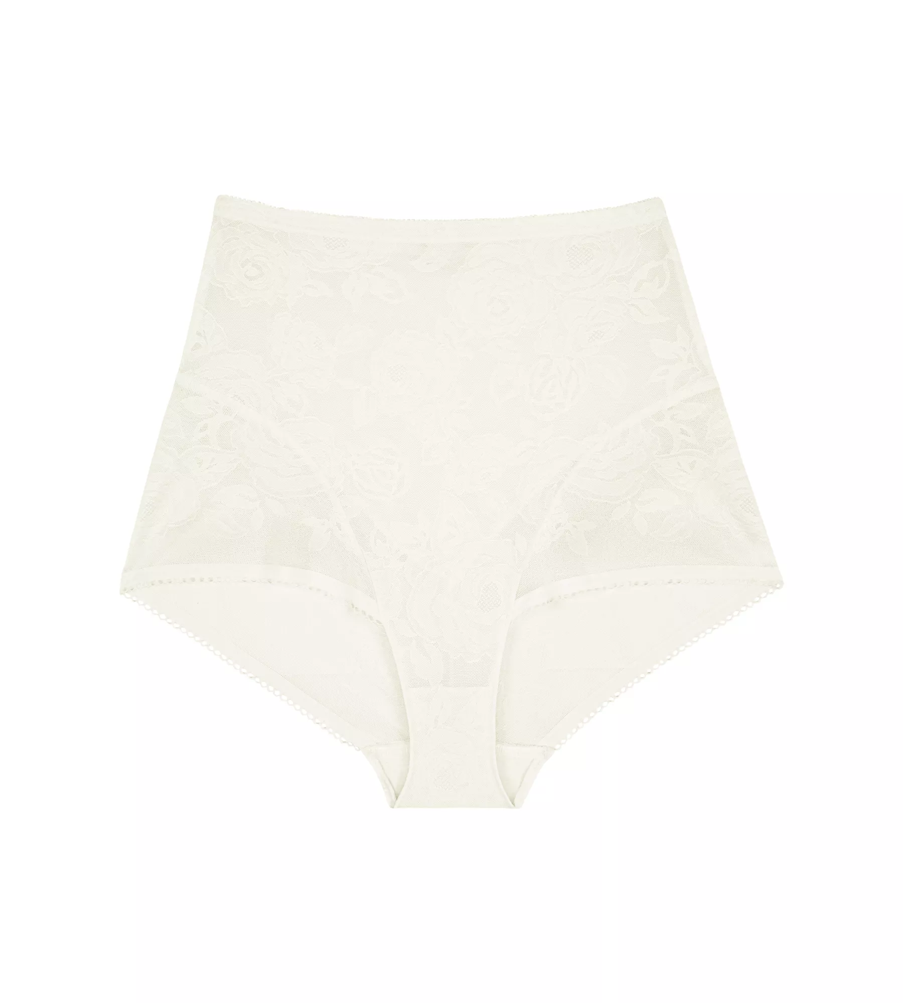 Kalhotky Wild Rose Sensation Highwaist Panty silk white - Triumph
