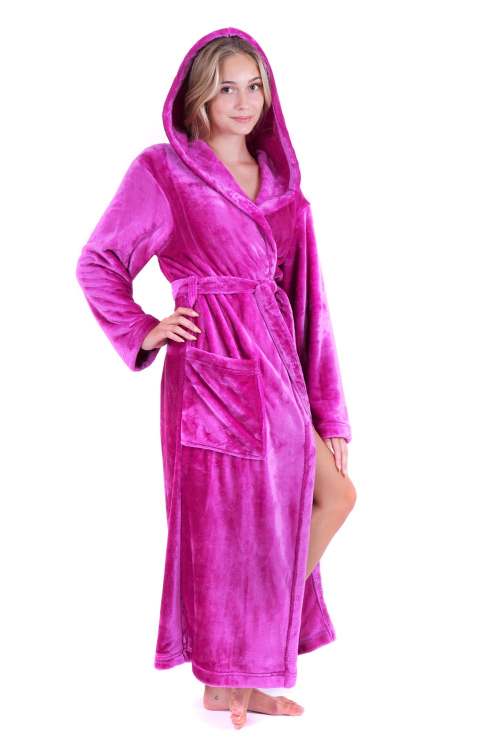 Dámský župan Siena 3156 4301 fuchsiový - Vestis