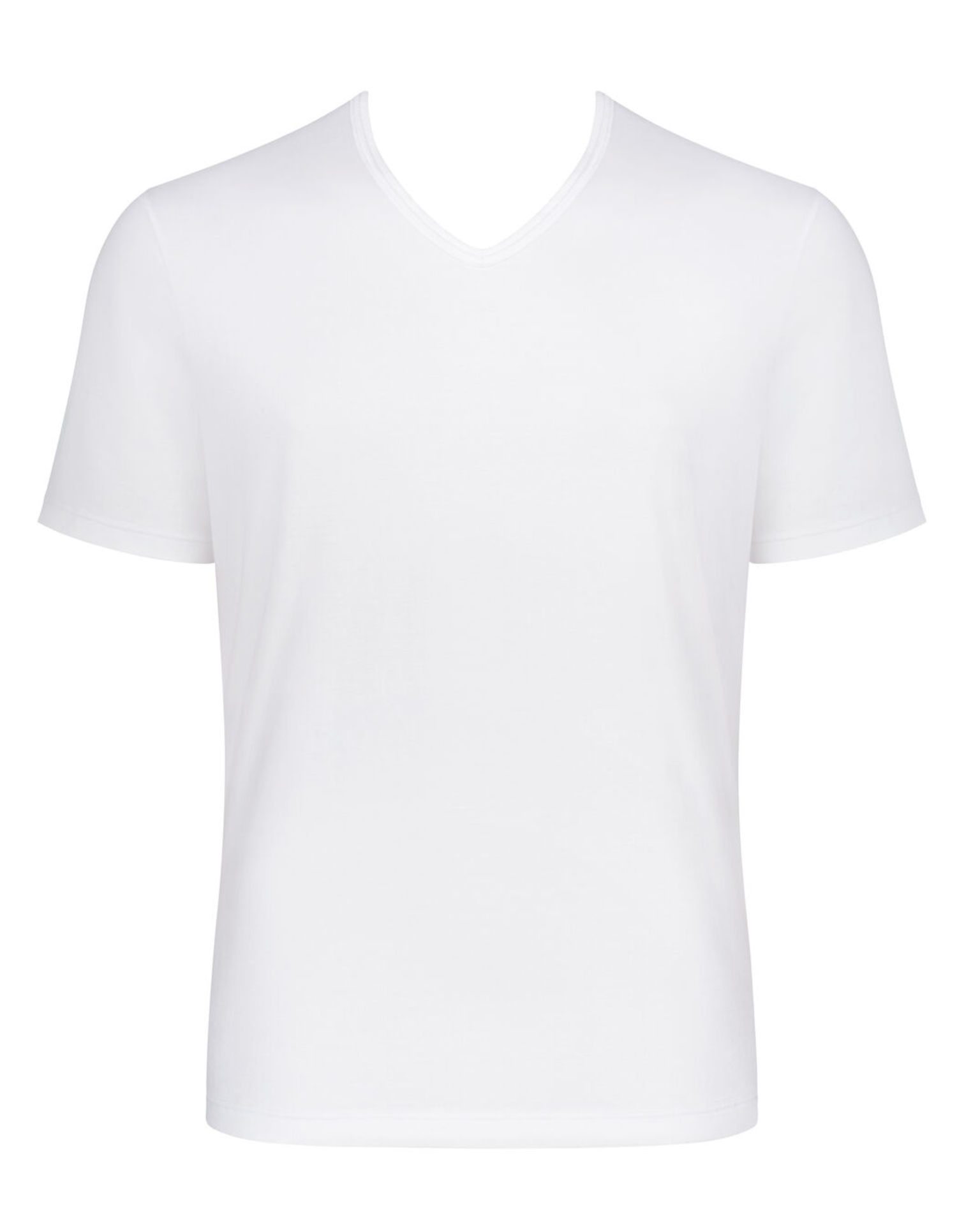 Pánské triko Sloggi Men Go Shirt V-Neck Regular Fit bílé