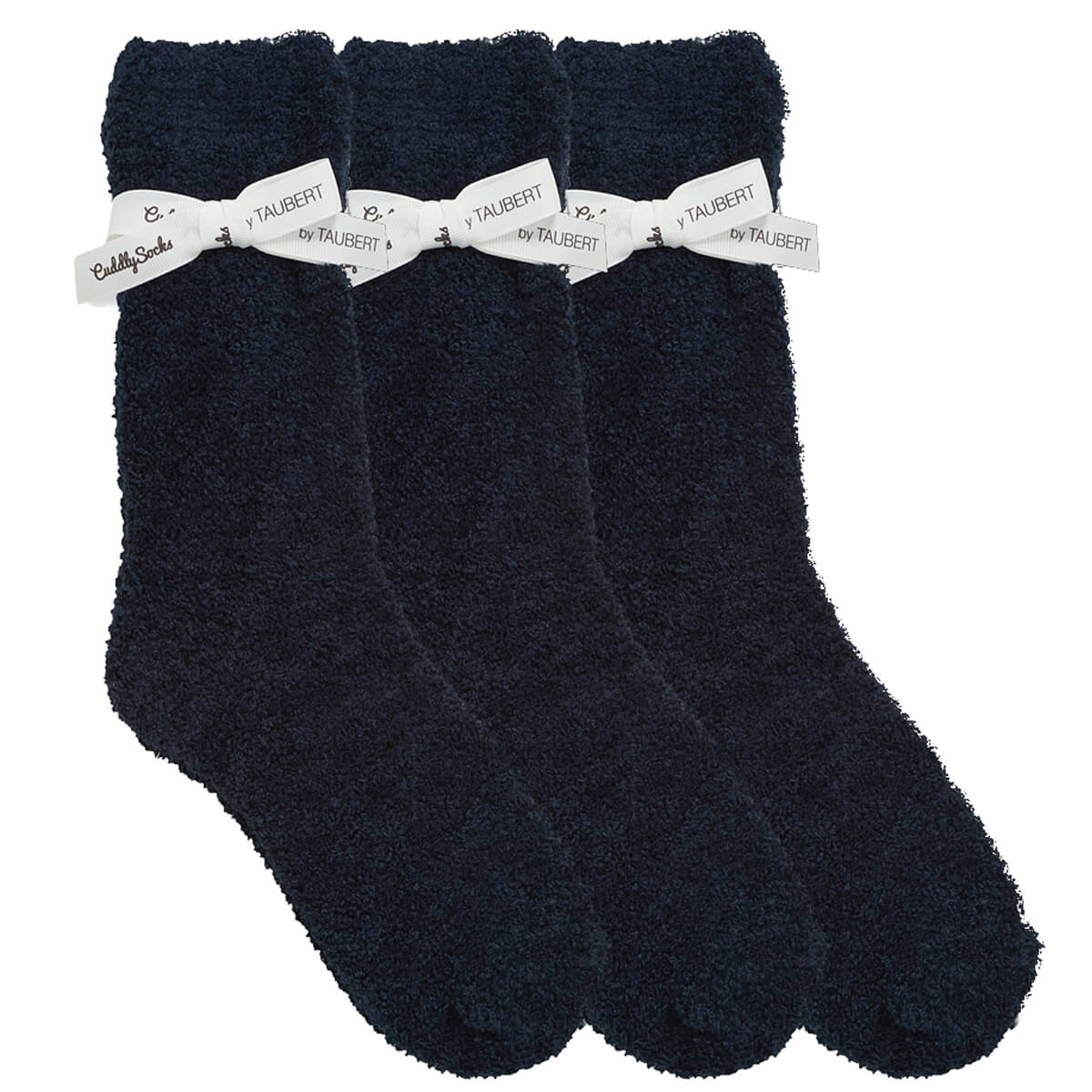 Dámské  žinylkové ponožky na spaní smooth navy- Taubert