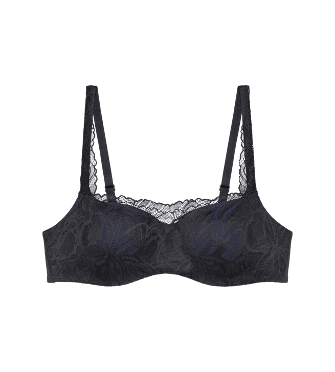 Podprsenka Body Make-Up Illusion Lace Balconette černá - Triumph