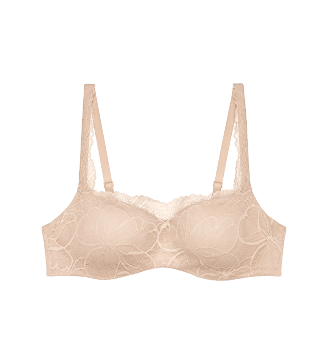 Podprsenka Body Make-Up Illusion Lace Balconette tělová - Triumph