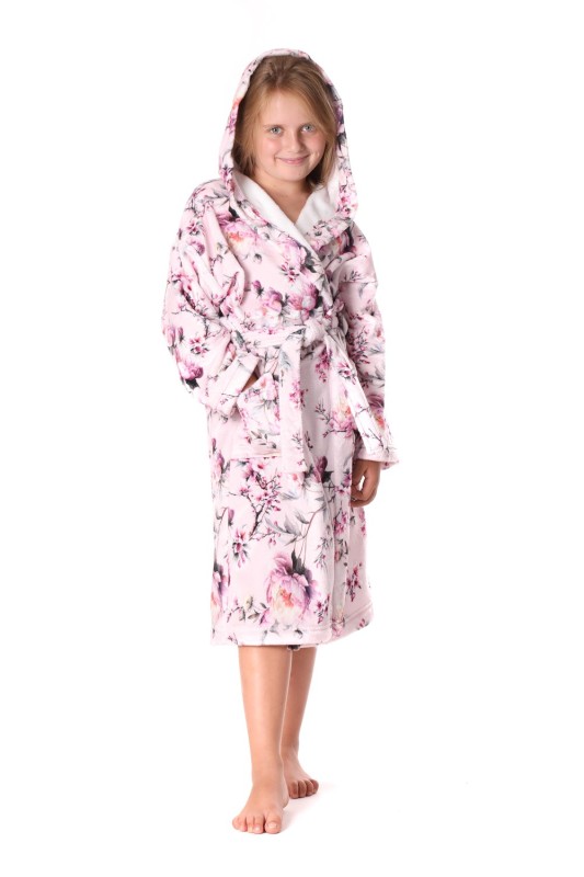 Dětský župan Toya 9126 0010 pink - Vestis 