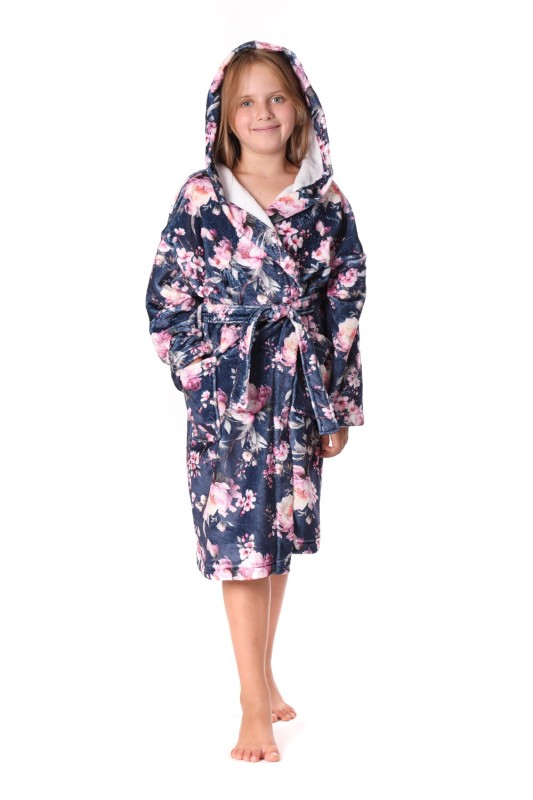Dětský župan Toya 9126 0009 blue - Vestis 