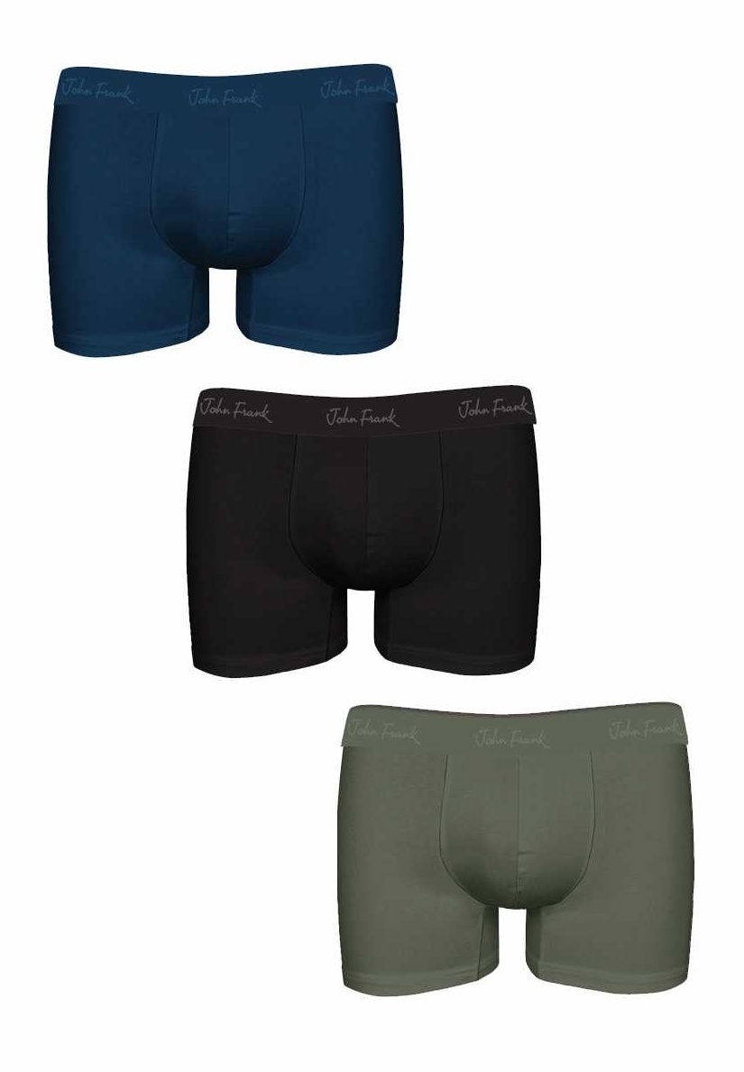 Pánské boxerky JF3BMOCO4 3 PACK - John Frank