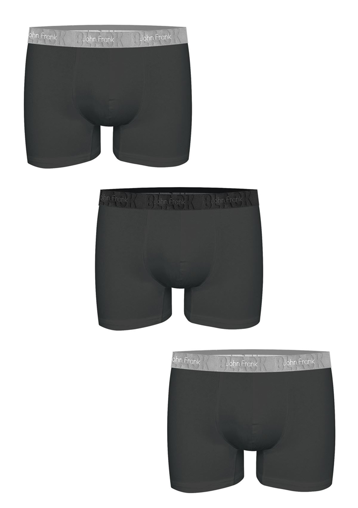 Pánské boxerky JF3BMOCO2 3 PACK - John Frank