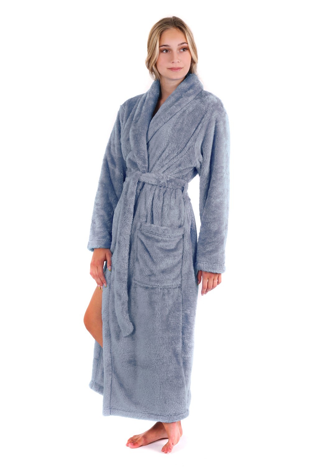 Dámský župan Lilly extra 2120 5456 denim světlý  - Vestis